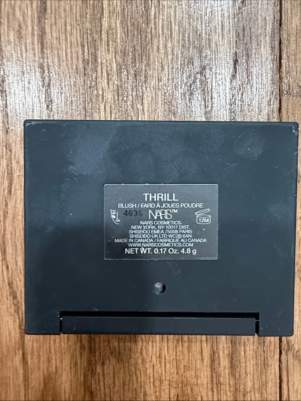 Nars Blush in Thrill New no Box